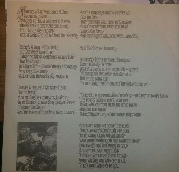 Led Zeppelin : Untitled (LP, Album, RE, Lam)