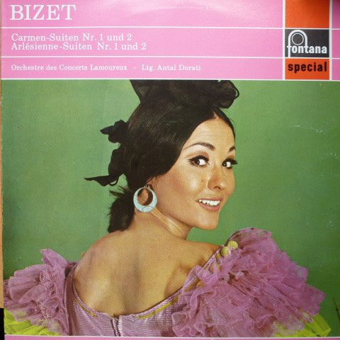 Bizet* : Carmen (Suiten Nr. 1 & 2) - L'Arlésienne (Suiten Nr. 1 & 2) (LP)