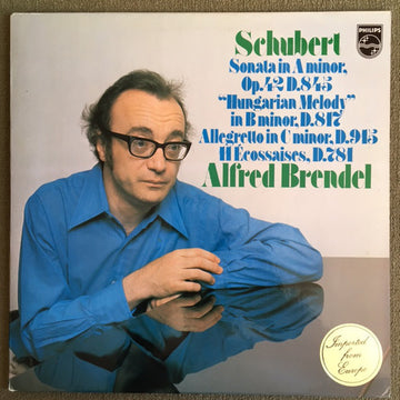 Franz Schubert, Alfred Brendel : Sonata In A Minor, Op. 42 D.845 / "Hungarian Melody" In B Minor, D.817 / Allegretto In C Minor, D.915 / 11 Écossaises, D.781 (LP, Album)