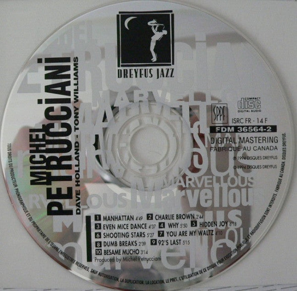 Michel Petrucciani : Marvellous (CD, Album)