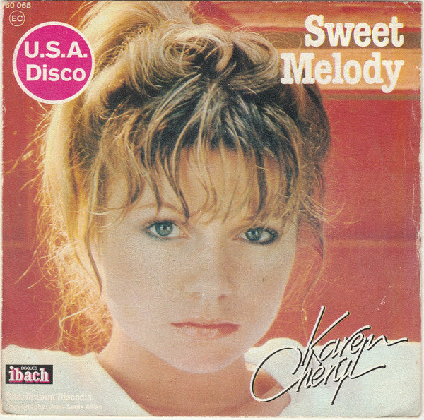 Karen Cheryl : There's A Sweet Melody / Sing To Me Mama (7", Single)