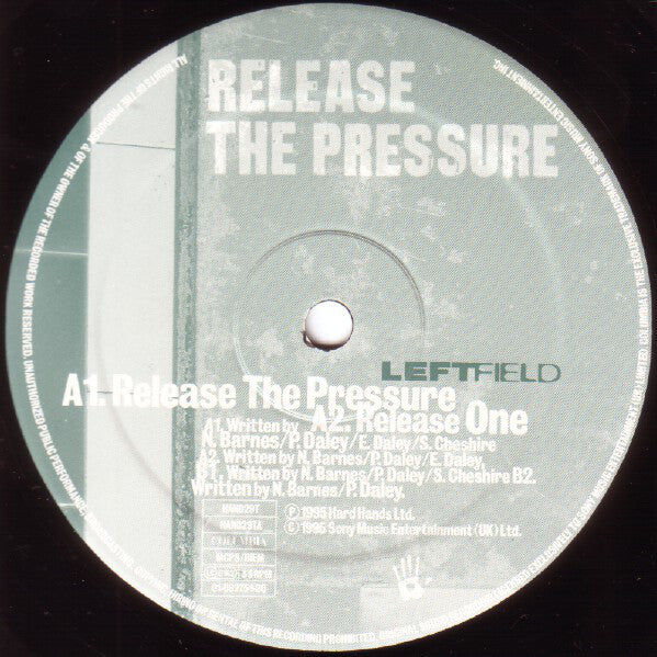 Leftfield : Release The Pressure (12")