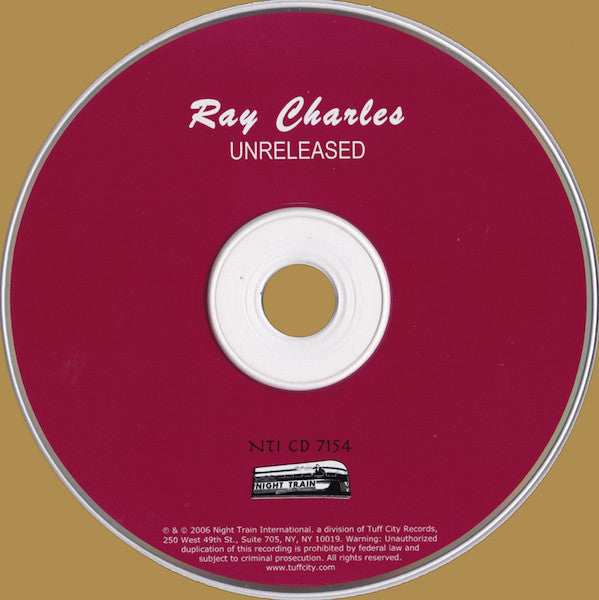 Ray Charles : Unreleased (CD, Comp)