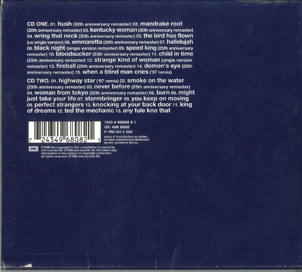 Deep Purple : 30: Very Best Of (2xCD, Comp, RP, Spe)