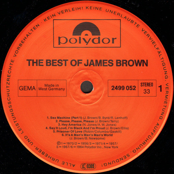 James Brown : The Best Of James Brown (LP, Comp)