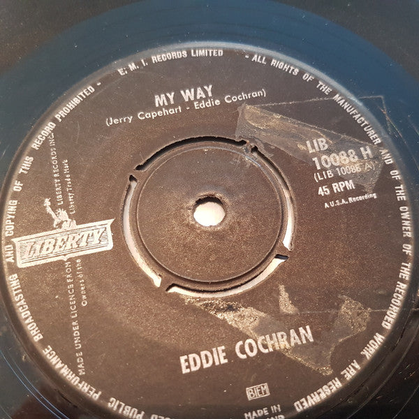 Eddie Cochran : My Way (7", Single)