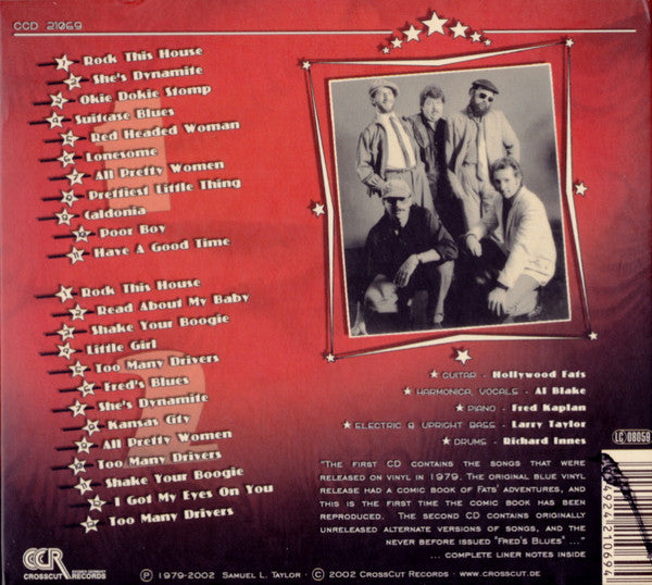 Hollywood Fats Band : Hollywood Fats Band (2xCD, Album, RE, Dig)