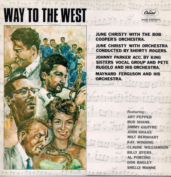 Various : Way To The West (LP, Comp, RE)