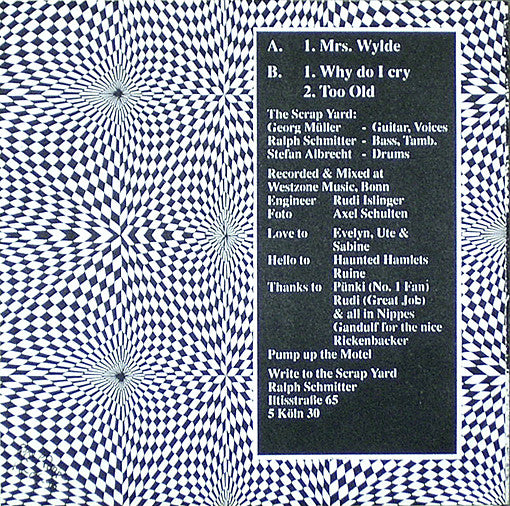 The Scrap Yard : Mrs. Wylde (7", Single)