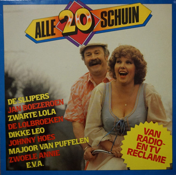 Various : Alle 20 Schuin (LP, Comp)