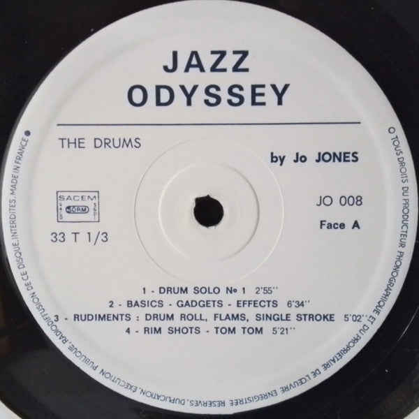 Jo Jones : The Drums (2xLP, Album)