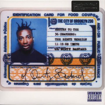 Ol' Dirty Bastard : Return To The 36 Chambers: The Dirty Version (2xLP, Album, RE, 180)