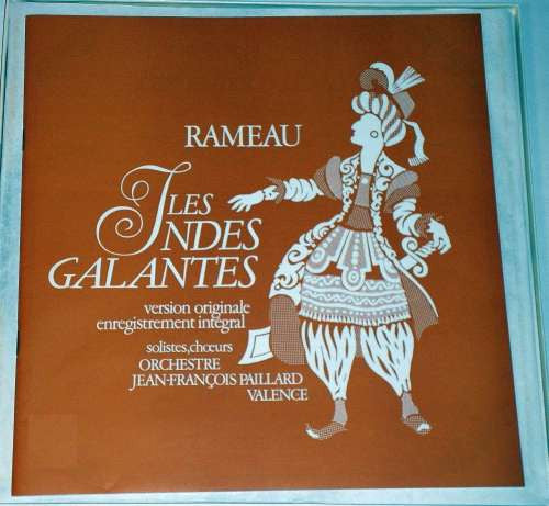 Jean-Philippe Rameau - Orchestre De Chambre Jean-François Paillard, Jean-François Paillard : Les Indes Galantes (4xLP, RE + Box, Album)