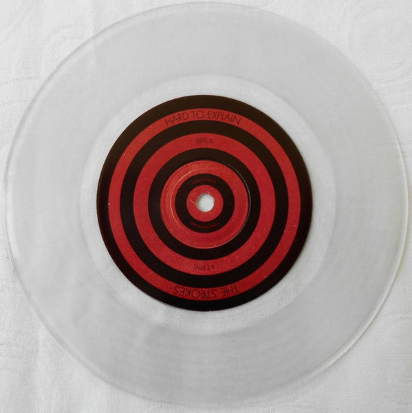 The Strokes : Hard To Explain (7", Single, Ltd, Cle)