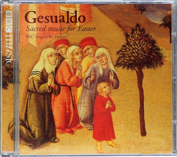 Carlo Gesualdo - BBC Singers, Bo Holten : Sacred Music For Easter (CD)