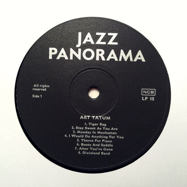 Art Tatum : Piano Solos (LP)