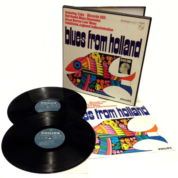 Various : Blues From Holland (2xLP, Comp + Box)