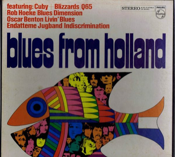 Various : Blues From Holland (2xLP, Comp + Box)
