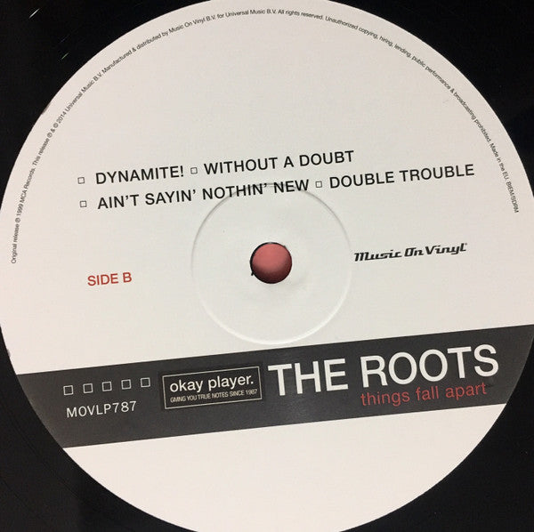 The Roots : Things Fall Apart (2xLP, Album, RE, 180)