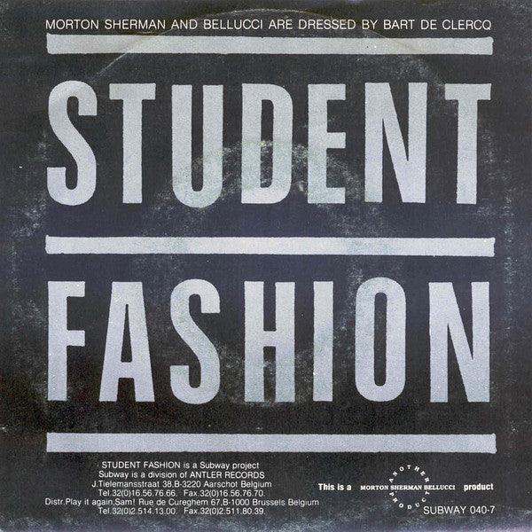Boys & Girls At The University : Student Fashion (7")