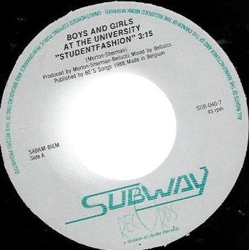 Boys & Girls At The University : Student Fashion (7")