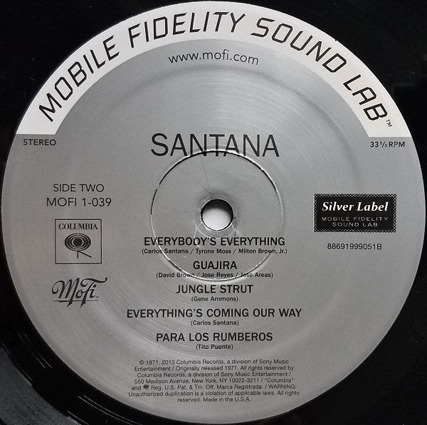 Santana : Santana III (LP, Album, Ltd, Num, RE, Gat)