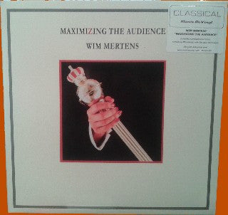 Wim Mertens Performed By Wim Mertens Ensemble : Maximizing The Audience (2xLP, Album, RE, 180)