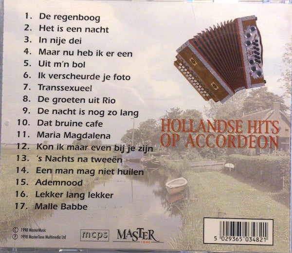 Unknown Artist : Hollandse Hits Op Accordeon Vol. 2 (CD, Comp)