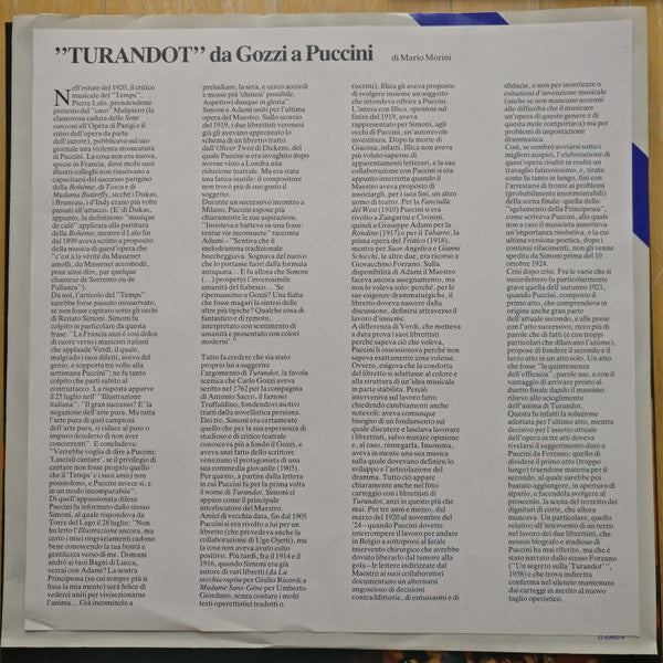 Giacomo Puccini, Lorin Maazel, José Carreras, Katia Ricciarelli, Éva Marton, Wiener Staatsopernchor Und Orchester Der Wiener Staatsoper, Die Wiener Sängerknaben : Turandot (3xLP, Album + Box)