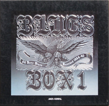 Various : Blues Box 1 (4xLP, Mono + Box, Comp)