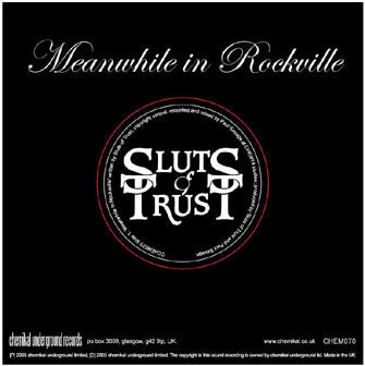 Sluts Of Trust : Piece O' You (7", Single, Ltd, Num, Red)