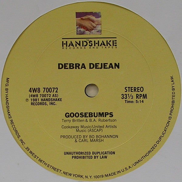 Debra Dejean : Goosebumps (12")