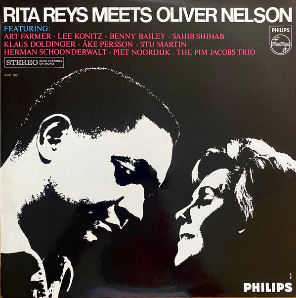 Rita Reys Meets Oliver Nelson : Rita Reys Meets Oliver Nelson (LP, Album)