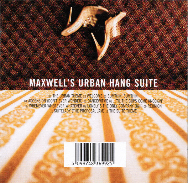 Maxwell : Maxwell's Urban Hang Suite (CD, Album)