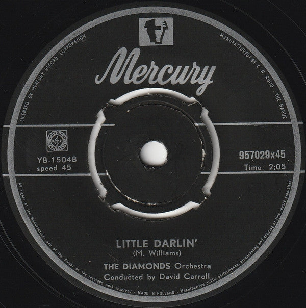 The Diamonds : Little Darlin'  (7", Single)