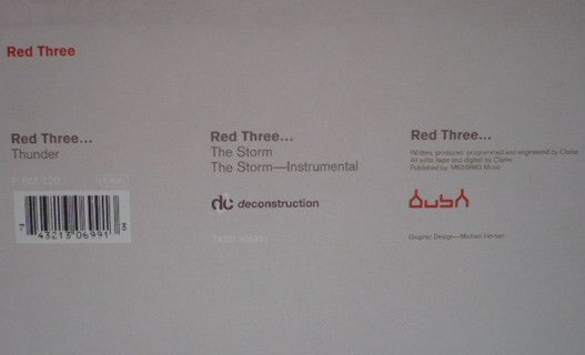 Dave Clarke : Red Three (12")