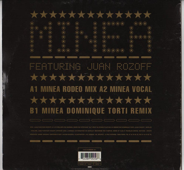 Mozesli Featuring Juan Rozoff : Minea (12")