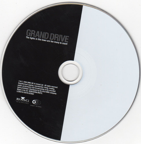 Grand Drive : The Lights In This Town Are Too Many To Count (CD, Album)