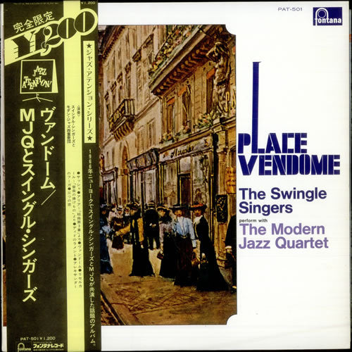 The Swingle Singers* Perform With The Modern Jazz Quartet : Place Vendôme (LP, Album, Ltd, RE)