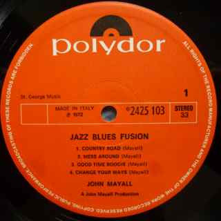 John Mayall : Jazz Blues Fusion (LP, Album)