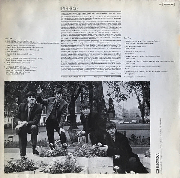 The Beatles : Beatles For Sale (LP, Album, RE)