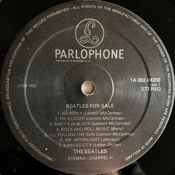 The Beatles : Beatles For Sale (LP, Album, RE)