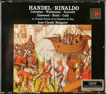 Georg Friedrich Händel - Ileana Cotrubas, Carolyn Watkinson, Jeanette Scovotti, Paul Esswood, Charles Brett, Ulrik Cold, La Grande Ecurie Et La Chambre Du Roy, Jean-Claude Malgoire : Rinaldo (3xCD, RE)