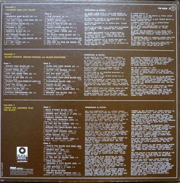 Various : The Blues (3xLP, Comp, RE + Box)