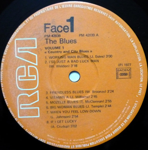 Various : The Blues (3xLP, Comp, RE + Box)