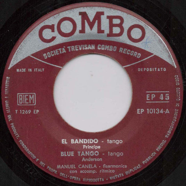 Manuel Canela : El Bandido (7", EP)