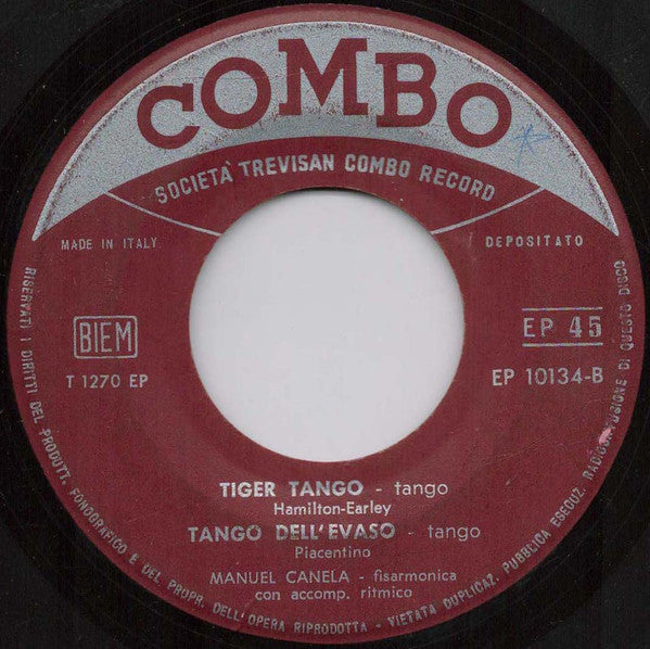 Manuel Canela : El Bandido (7", EP)