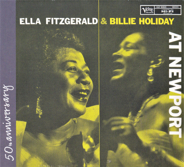 Ella Fitzgerald, Billie Holiday & Carmen McRae : At Newport (CD, Album, RE, RM)