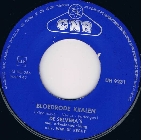 De Selvera's : De Postkoets (7", Single, Mono, RE)