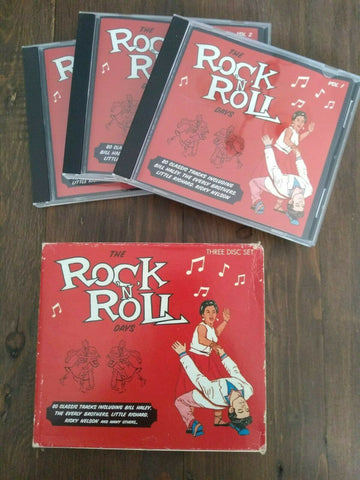 Various : The Rock 'N' Roll Days (3xCD, Comp)